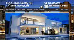 Desktop Screenshot of highclassrealtysb.com